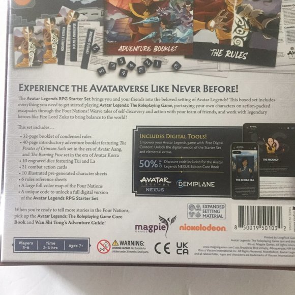 NEW Avatar Legends Game Starter Set - 21 Cards - Picture 8 of 10